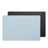 Zeller 27097 placemat Two Tone, kunstleer, mint/zwart, ca. 45 x 30 cm