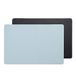 Zeller 27097 placemat Two Tone, kunstleer, mint/zwart, ca. 45 x 30 cm