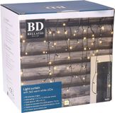 Bellatio Decorations ijspegelverlichting - 360 leds - warm wit - 12 mtr - kerstverlichting