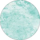 Bonateks Ronde digitaal bedrukte muismat, antislip onderkant, voor kantoor en thuis, diameter: 22 cm