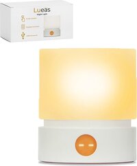 Lueas® Draadloze Tafellamp LED - Mini LED Lamp - Oplaadbaar - Met Timer - Wit