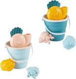 écoiffier Ecoiffier Emmerset met Schelpdieren Zandvormen, 6dlg.