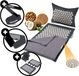 NEOLYMP Acupressuur compleet set met mat, voetmat, gordel, hoofdband & oefeningen