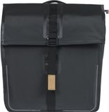 Basil Urban Dry dubbele fietstas MIK, 50L, mat zwart
