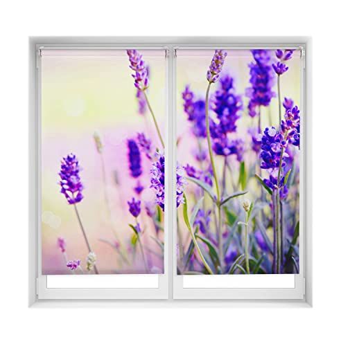 Blindecor Easy Verduisterend Rolgordijn - Lavendel - 70x150cm - 2 Stuks