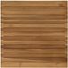vidaXL Tafelblad 60 x 60 x 3,5 cm Vierkant Massief Teakhout Naturel