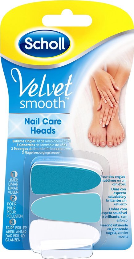 Scholl Velvet Smooth Elektrisch Nagelvijl Navullingen - 1 set