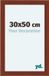 yd. Cadre photo 30x50 cm Cerisier MDF Como