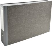 Exacompta 4x Prem'Touch® Ordner met hefboom met rug 80mm - A3 horizontaal - Grijs-Grijze rug