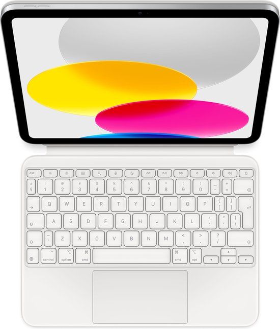 Apple Magic Keyboard Folio voor iPad 10 (2022) - QWERTZ - Duits - Wit