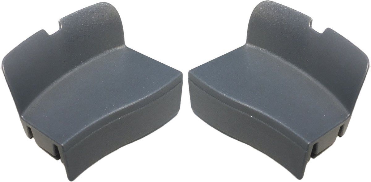 Axa Afdekkapjes Defender - zilver (set)