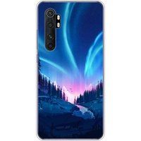 Xiaomi Mi Note 10 Lite Tombee de nuit bedrukt siliconen hoesje