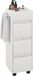 Homcom Badkamerkast 35x30x90cm Spaanplaat Wit