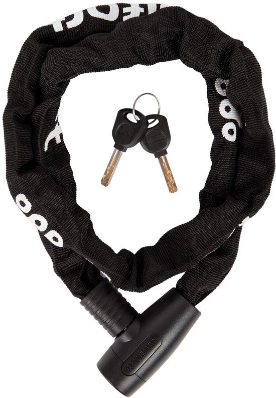 Walfort Kettingslot - Motorslot - Fietsbeveiliging - 120 cm - RVS