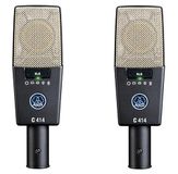 Professionele AKG C414XLS/ST Groot membraan condensatormicrofoons