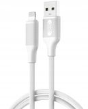 XO NB265 USB Lightning Kabel 2.4A 1m Wit