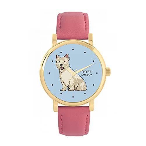 Toff London West Highland Terrier Hondenhorloge - 5059656808145