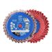 PFERD TOOLS 42719826 Jeu de disques abrasifs Diamètre 50 mm Granulométrie 80 10 pièce(s)