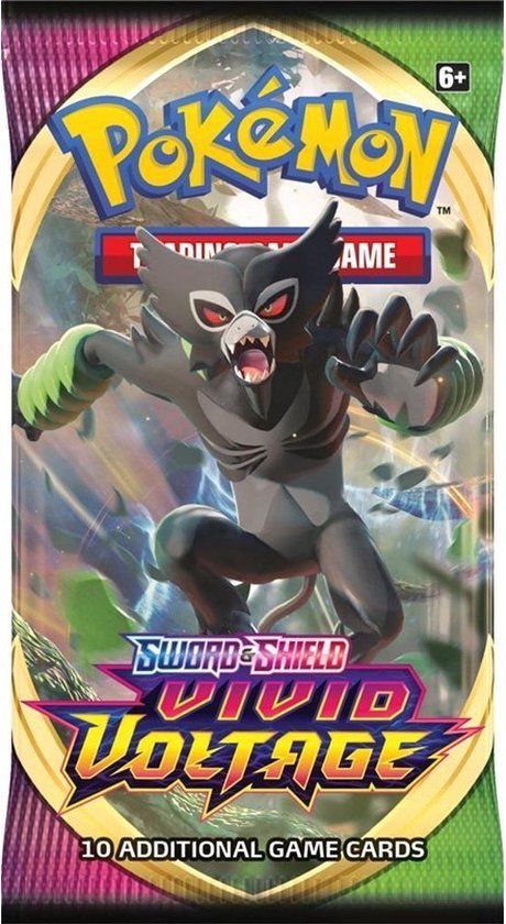 The Pokemon Company Pokémon Sword & Shield Vivid Voltage Booster