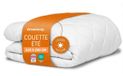 Couette d'été douce 220x240 cm Blanc