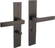 Intersteel Poignée de porte Hera sur rosace 245x45 mm WC63/8 mm gris anthracite