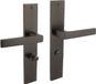 Intersteel Poignée de porte Hera sur rosace 245x45 mm WC63/8 mm gris anthracite