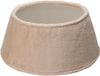 Merkloos / Sans marque Koopman International Kerstboomrok - beige - 55 x 23 cm - nepbont polyester