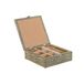 Fijalo Items Sieradenkistje Emirates - 18 x 18 x 6 cm - Champagne goud