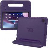 HappyCase Kinder Tablethoes Geschikt voor Lenovo Tab M10 Plus Gen 3 (10.6) | Kindvriendelijke Hoes | Beschemhoes | Kinderhoes | met Handvat en Standaard | Paars
