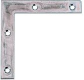 Alberts 848965 meubelhoek | sendzimir verzinkt | 60 x 60 x 10 mm | Set van 40
