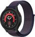 Strap-it Bracelet intelligent pour Samsung Galaxy Watch 5 Pro - Violet/Bleu