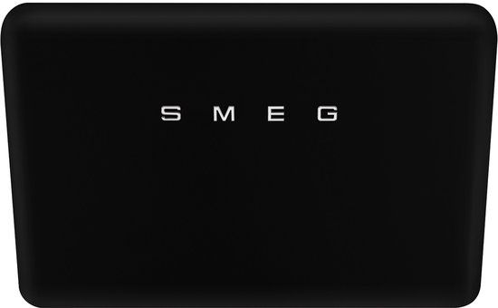 Smeg KFAB84MB Afzuigkap Muurmontage Zwart 605 m³/uur