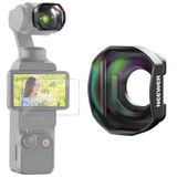 NEEWER 2x teleconverter, alleen compatibel met DJI Osmo Pocket 4 & 3, 4 elem./3 gr., meerlaags gecoat HD glas, magnetisch, gimbal-accessoire, LS-84