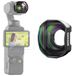 NEEWER 2x teleconverter, alleen compatibel met DJI Osmo Pocket 4 & 3, 4 elem./3 gr., meerlaags gecoat HD glas, magnetisch, gimbal-accessoire, LS-84