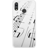 P20 Lite Muziekblad Bedrukte siliconen hoes