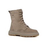 Geox Dames D Lamidie + Grip ABX enkellaars, taupe, 38 EU