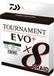 DAIWA Tournament x8 Braid EVO+, 2700 meter, 0,2 mm, 18 kg / 39,68 lbs, vert, ligne de pêche tressée