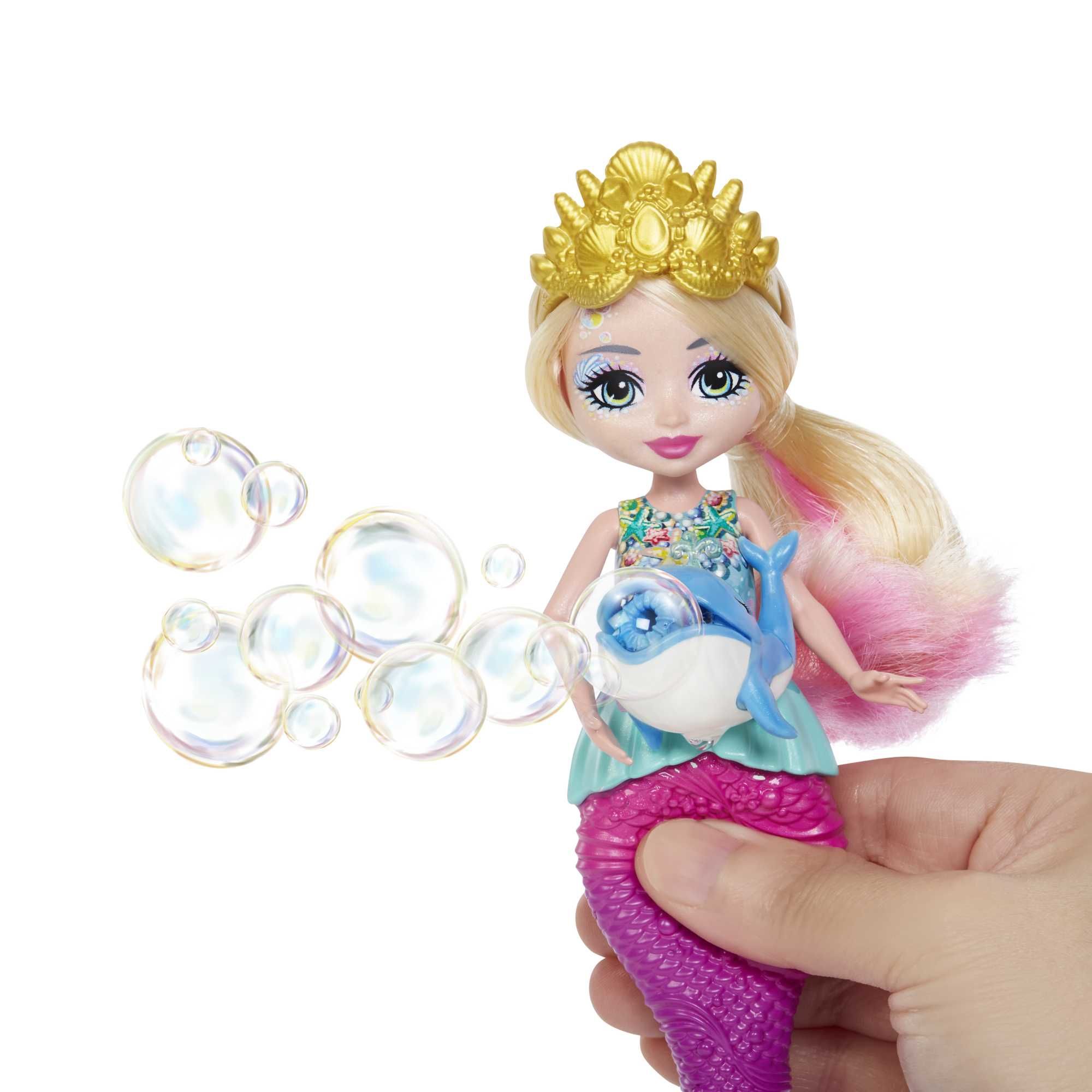 Enchantimals Ocean Kingdom Bubblin' Atlantia Mermaid Doll - Fashion Doll for Girls, Ages 4+