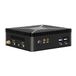 Mavsloly Mini-pc, Celeron J1900 2,0 GHz 4 GB DRR3, 64 GB SSD Fanless, Dual-Band Draadloos Netwerk en LAN, 1 X HDMI+ VGA Dual Display, Mini Computer Metal Case, Verzegeld en Stofdicht (8G, 512G)