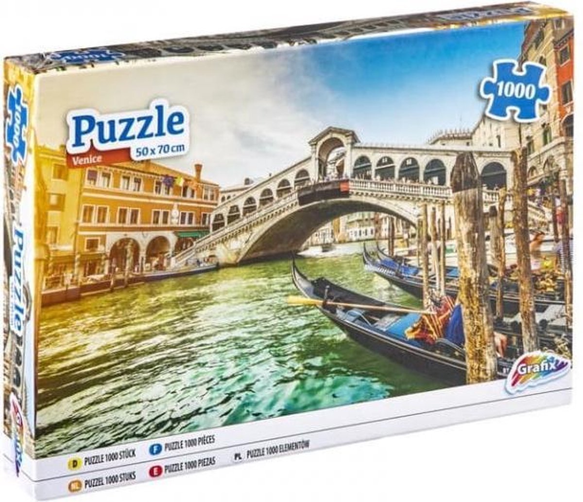 Grafix Puzzel Venice 1000 St