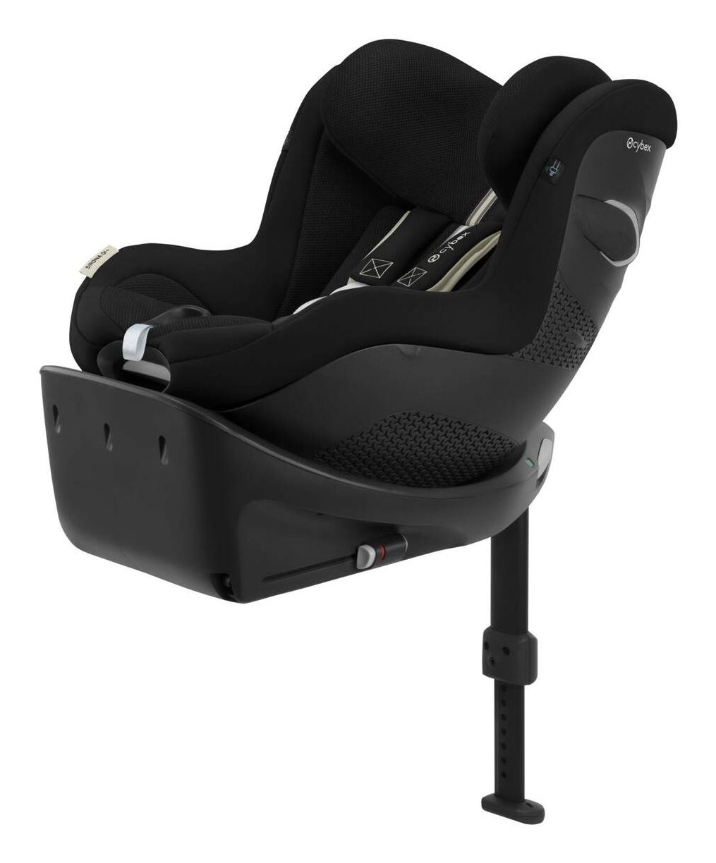 Cybex Sirona Gi i-Size Plus Baby Car Seat - Moon Black