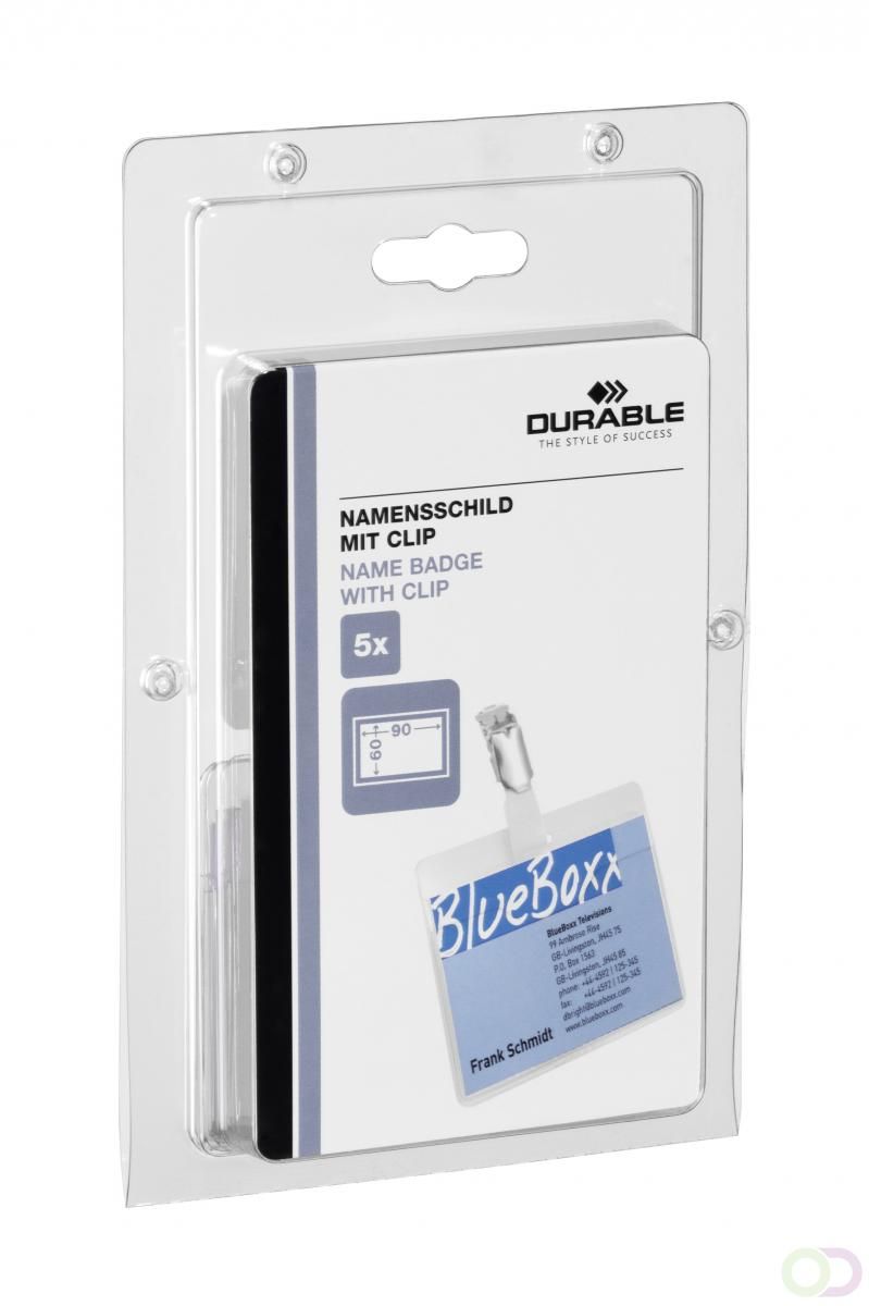 Durable Bezoekerspas 8106/kleinverpak