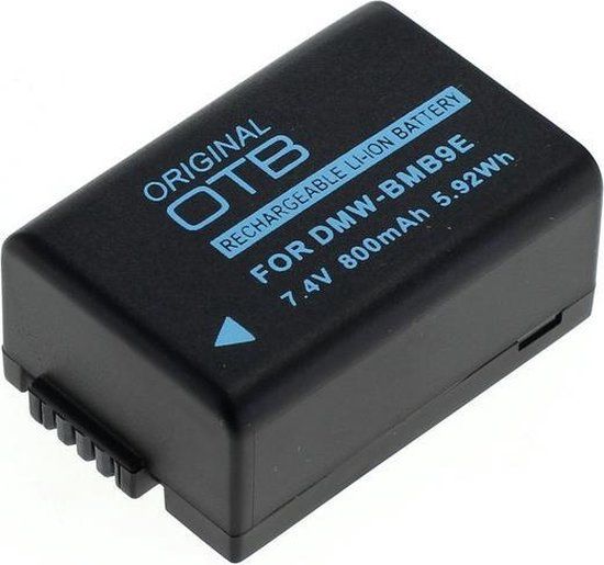 OTB Accu voor Leica BP-DC9 / Panasonic DMW-BMB9E - 800mAh
