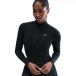 Nike Dames W Nk One Df Fz Fitted Jacket, Black/White, XXL