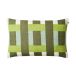 Chhatwal & Jonsson Coussin Benaras Cactus vert-lime-aqua, 40x60 cm