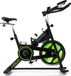 ZIPRO HOLO 2 - Vélo de cyclisme d'intérieur - Vélo de spinning - Volant d'inertie 18kg - Charge 130kg - Fréquence cardiaque - Noir
