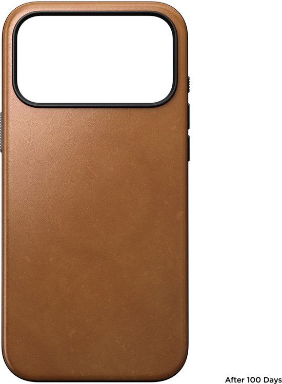 Nomad Modern Lederen Hoesje iPhone 17 Pro Max - Bruin
