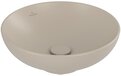 Villeroy & Boch Loop & friends opzetwastafel 42cm rond zonder overloop CeramicPlus almond 4A4601
