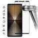 Sony Protecteur d'Écran Xperia 1 VI en Verre Trempé Full Cover - Bord Noir