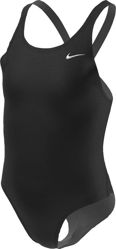 Nike Swim Hydrastrong Solids Fastback One Piece Badpak Meisjes - Black - Maat S